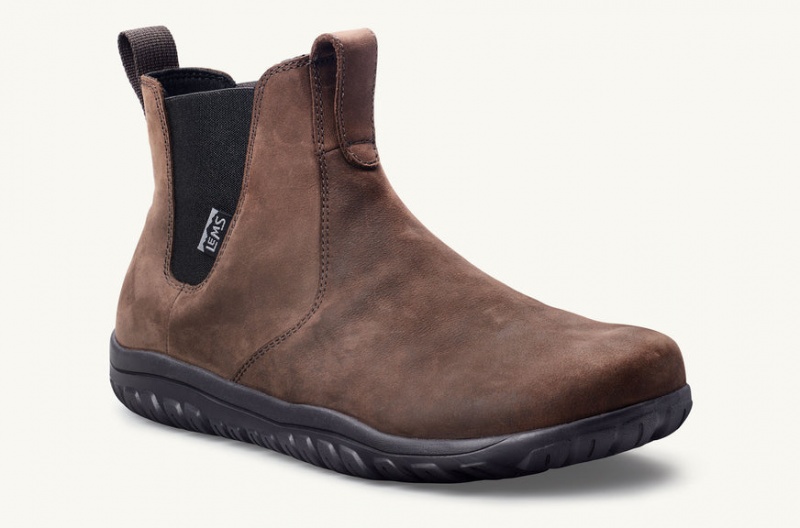 Barefoot Lems Chelsea Boot Nieprzemakalne Damskie Brązowe Polska | BPD-66262