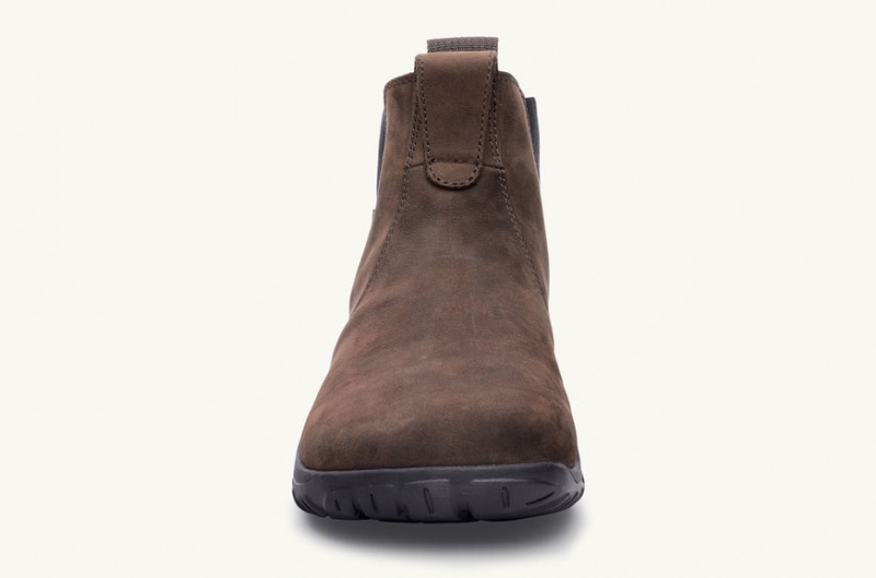 Barefoot Lems Chelsea Boot Nieprzemakalne Damskie Brązowe Polska | BPD-66262