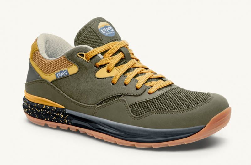 Buty Trekkingowe Lems Trailhead Oliwkowe Żółte Polska | NTZ-83822