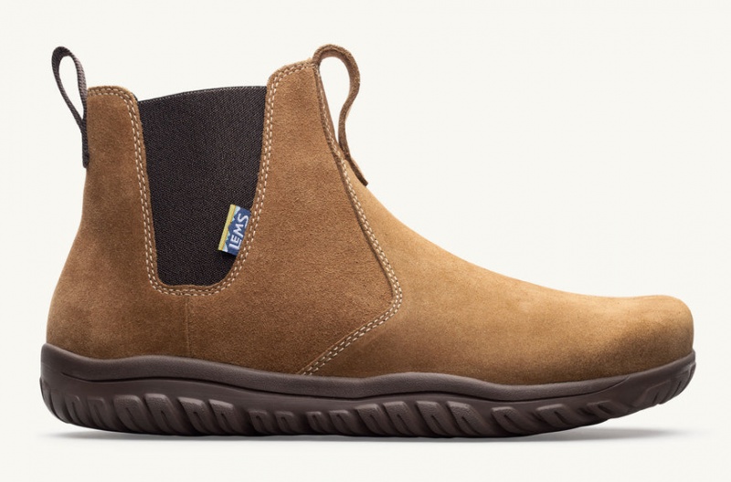 Trail Buty Lems Chelsea Boot Męskie Brązowe Polska | WQL-84175